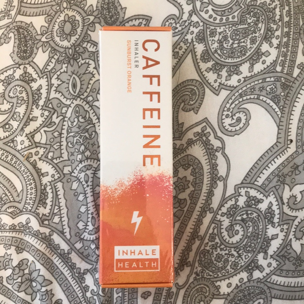Inhale health  unopened caffeine inhaler